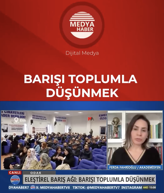 Medya Haber Barışı Toplumla Düşünmek