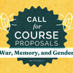 Call for Courses Proposals for Winter Term 2026-27 on War, Memory, and Gender