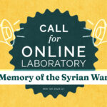 Call for Online Laboratory for Winter Term 2026-27 on Memory of The Syrian War