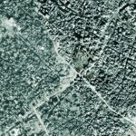 Aerial view of Gaza